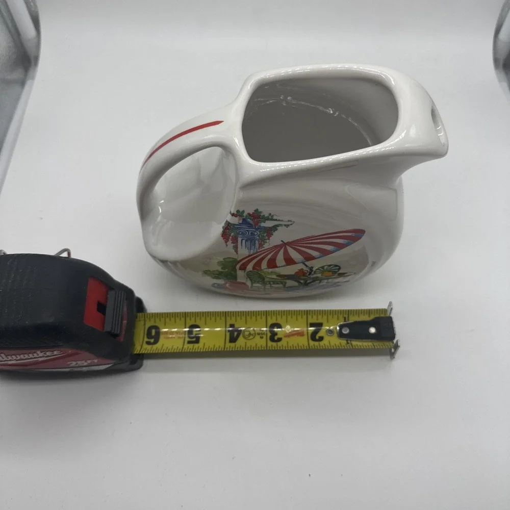 Fiesta White China Specialities  SUNPORCH Mini Pitcher
